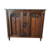 Storage cabinet with mahogany warheads