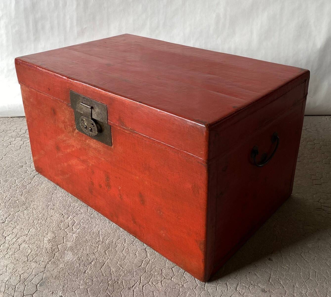 Chinese red chest