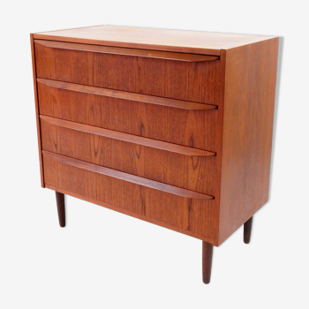 Danish teak chest of drawers, 1960s