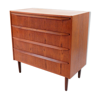 Danish teak chest of drawers, 1960s