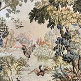 Tapestry hunting scene
