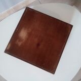 Glass box with solid teak lockers 70s/80s