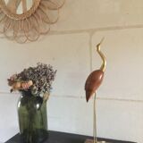 Brass heron