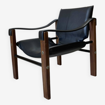 “Safari” armchair by Maurice Burke for Arkana 1960
