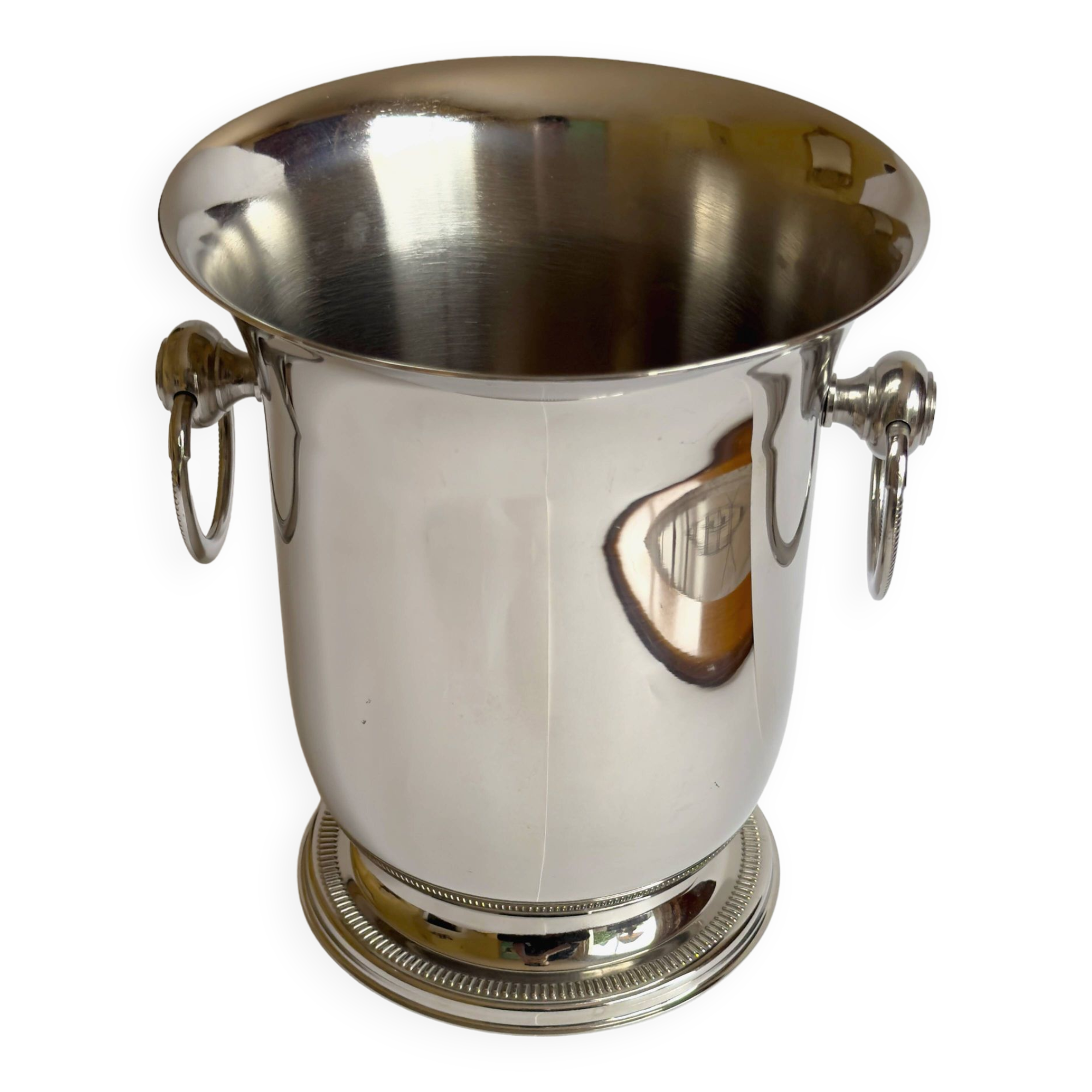 Jean couzon goldsmith stainless steel ice bucket 18/10.