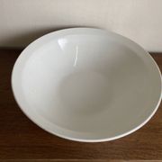 Earthenware salad bowl centrepiece Choisy 1900 white