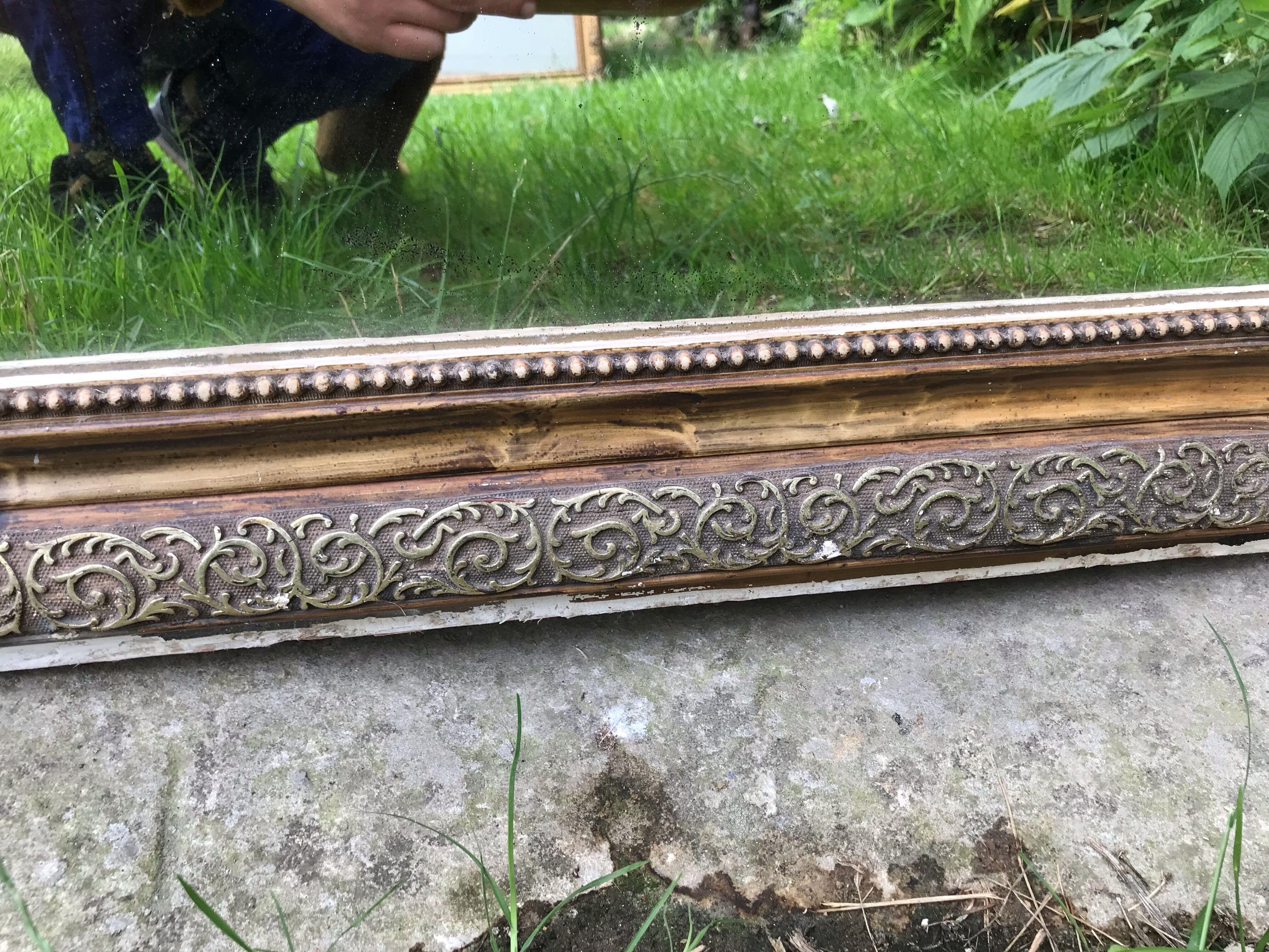 Mirror Louis-Philippe 105 x 75 cm