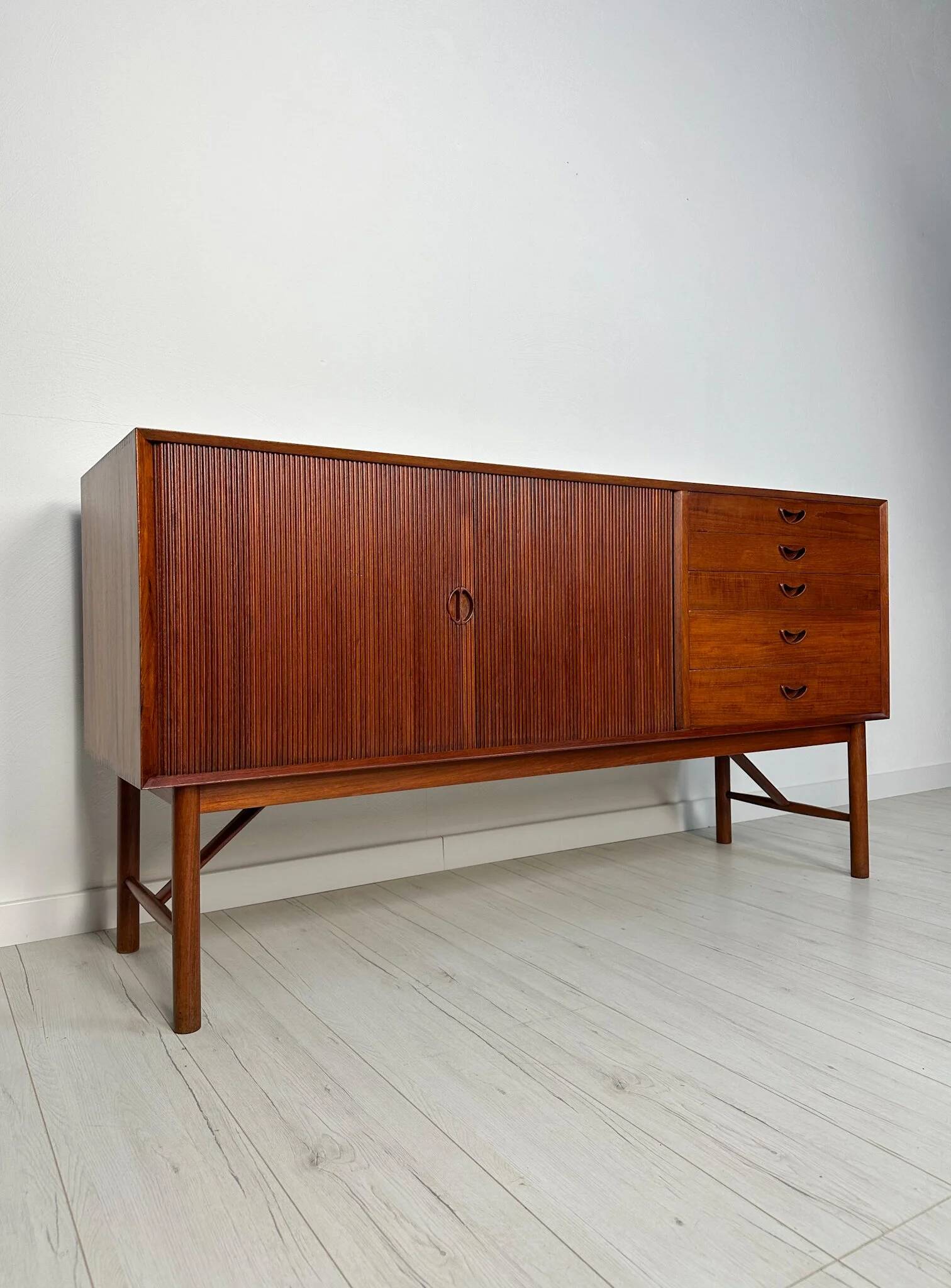 1950s Vintage Peter Hvidt & Orla Mølgaard-Nielsen Danish Teak Sideboard