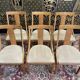 Set of 6 Empire style gondola chairs