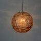 Pink pendant lamp made of hand-blown glass by Doria Leuchten, 1960s Germany.