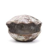 Ceramic shell emptier by Kostanda, Vallauris, 1960s