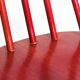 Red Fanett chair by Tapiovaara
