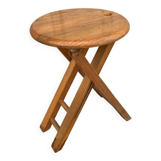 Tabouret pliant ancien