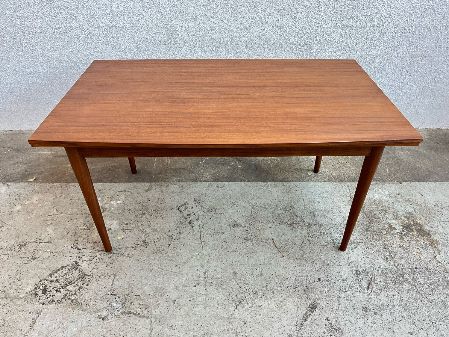 Table en teck avec rallonges