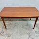 Table en teck avec rallonges