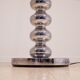 Floor lamp in metal & chromed glass balls 1970