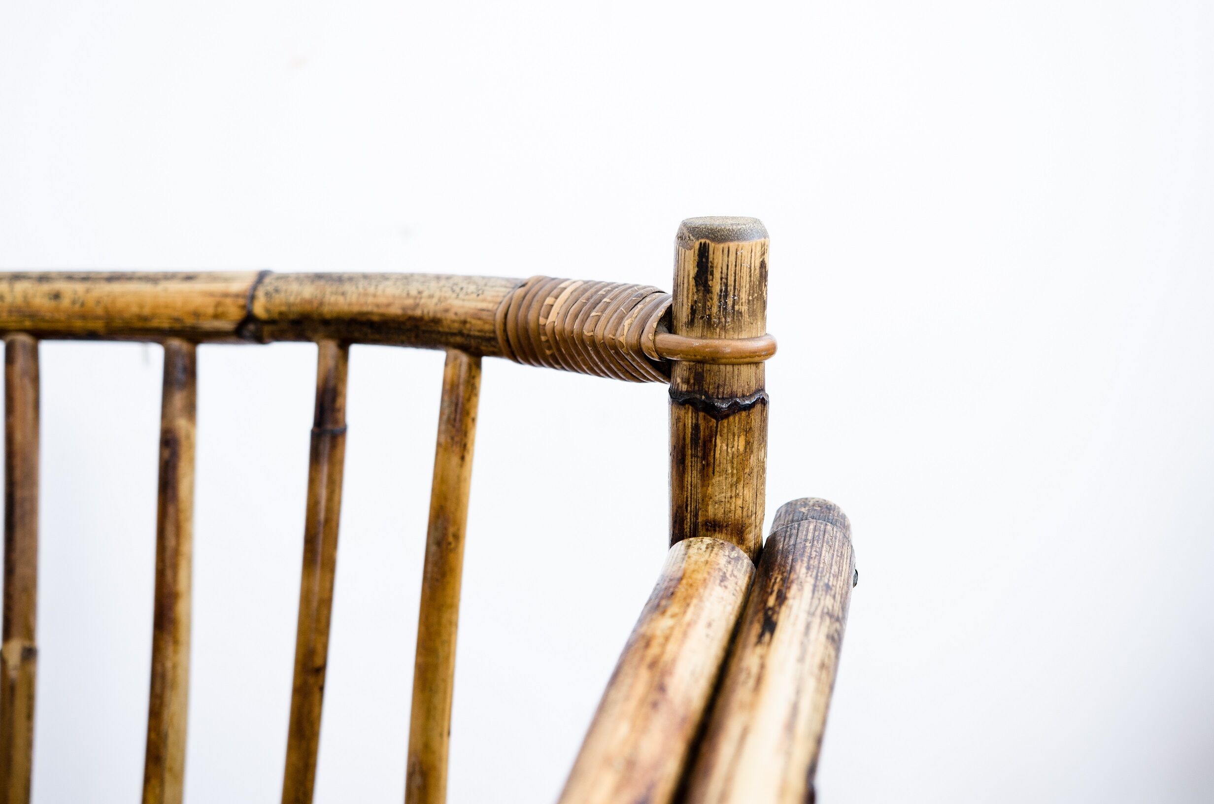 Art deco rattan armchairs 1920