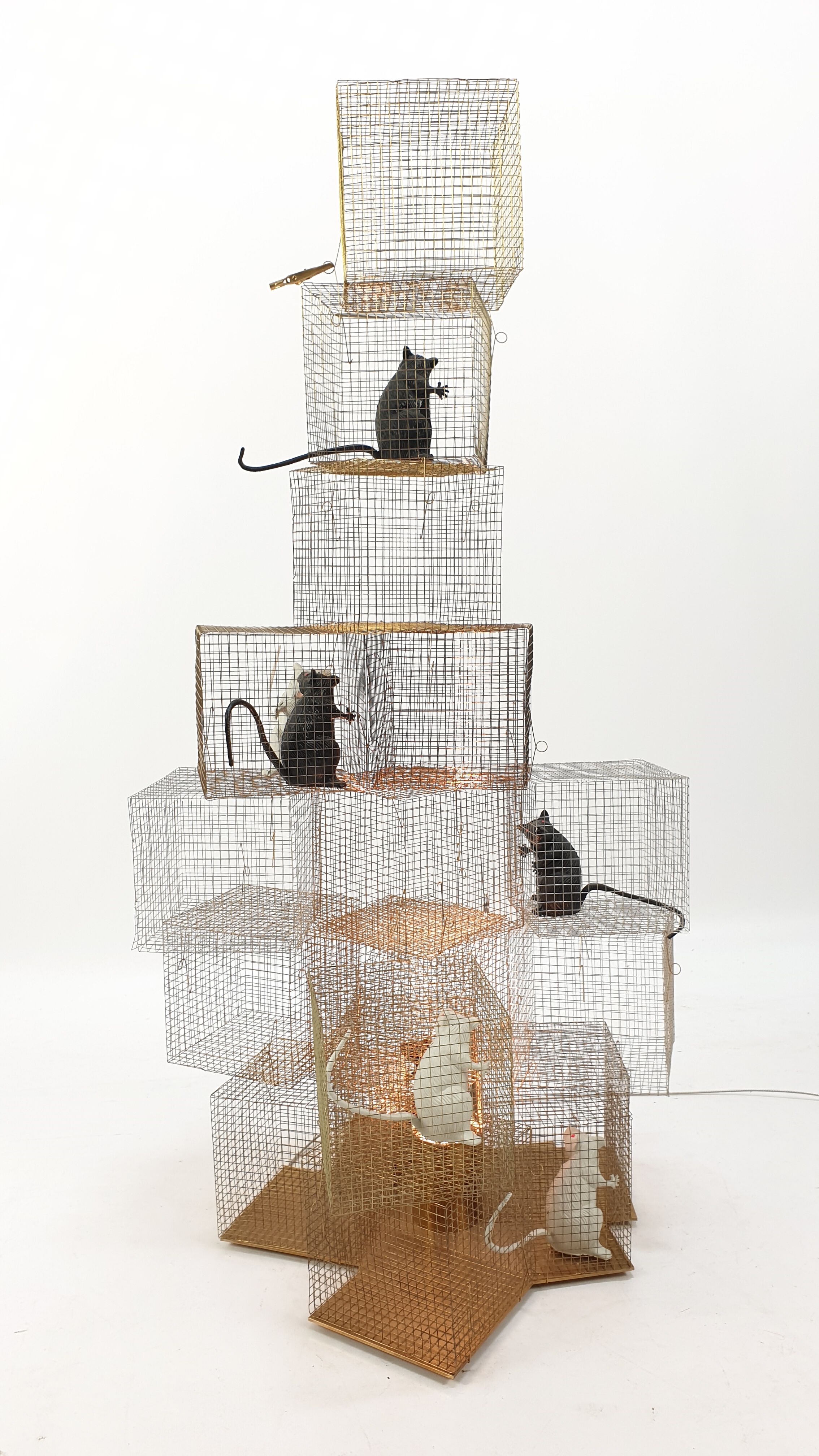 "Seven Rats" lamp by Ingo Maurer 2007