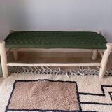 Wooden Entryway Bench with Built-in Storage - Rustic Entryway Bench for
