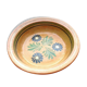 Alsatian pottery serving dish ref: 19 diameter: 315m weight: 1kg330