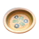 Alsatian pottery serving dish ref: 19 diameter: 315m weight: 1kg330