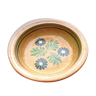 Plat creux de service  poterie alsacienne  ref : 19 diamètre : 315m poids : 1kg330