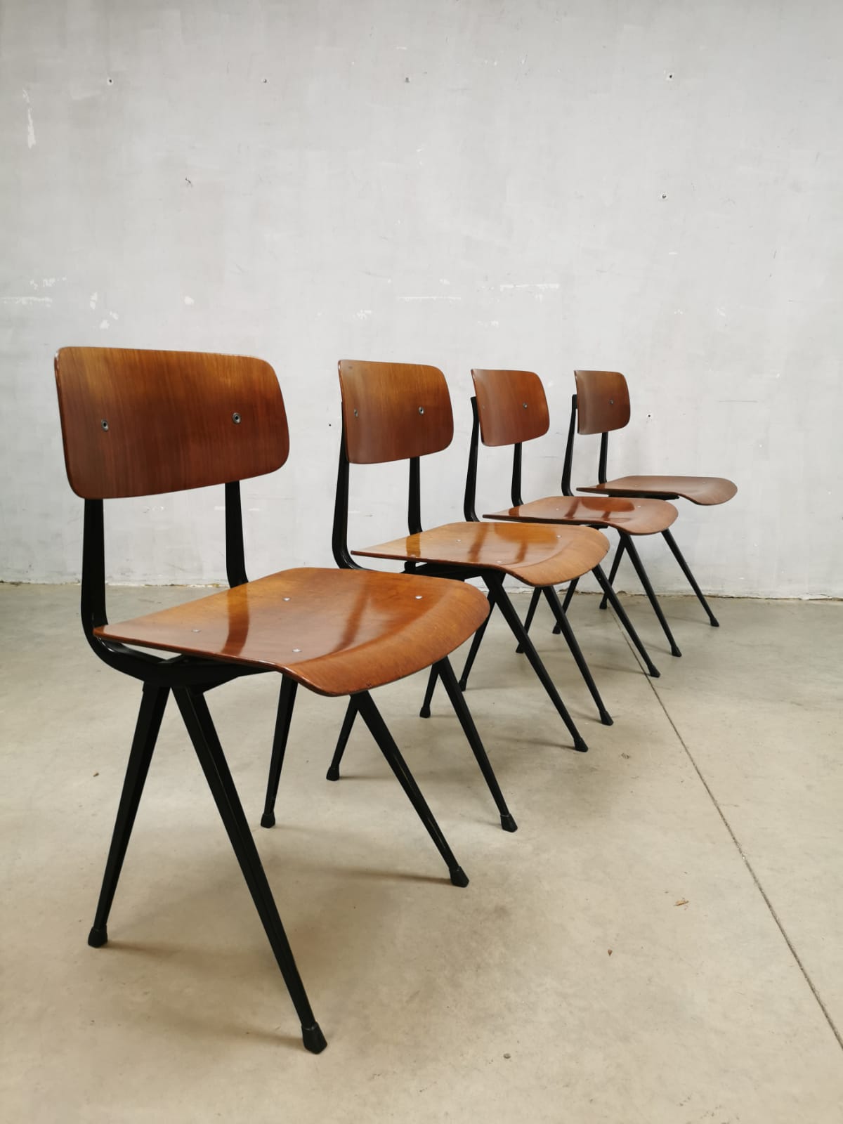 Result School Chair by Friso Kramer 1st Edition