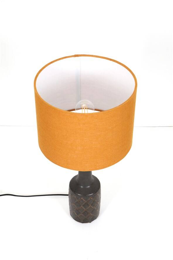 Big “DL 32” ceramic table lamp by Per Linnemann-Schmidt for Palshus / 1960s / 1970s