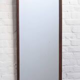 Miroir danois moderne du milieu du siècle en palissandre, 1960s