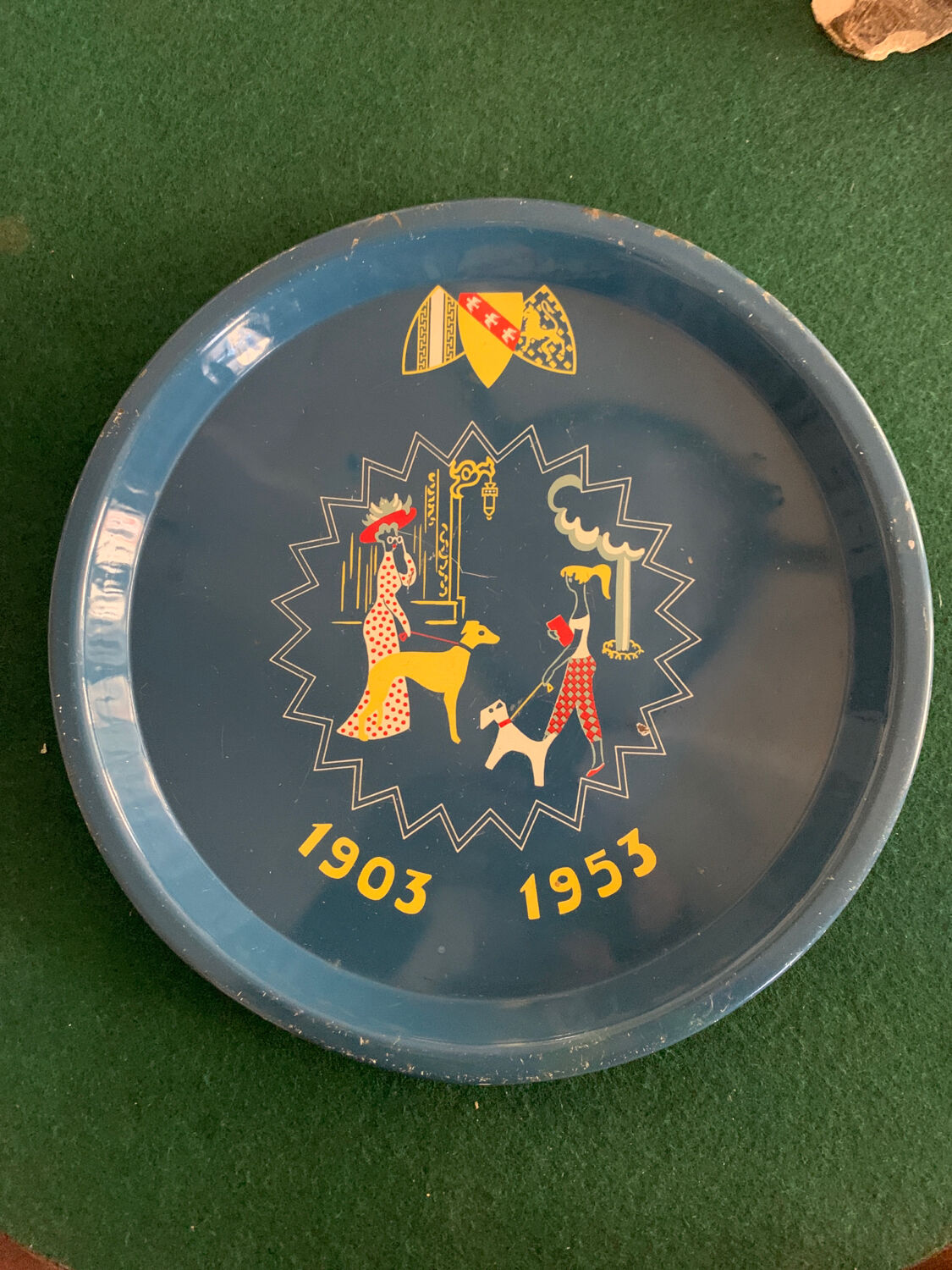 Sheet metal tray year 50