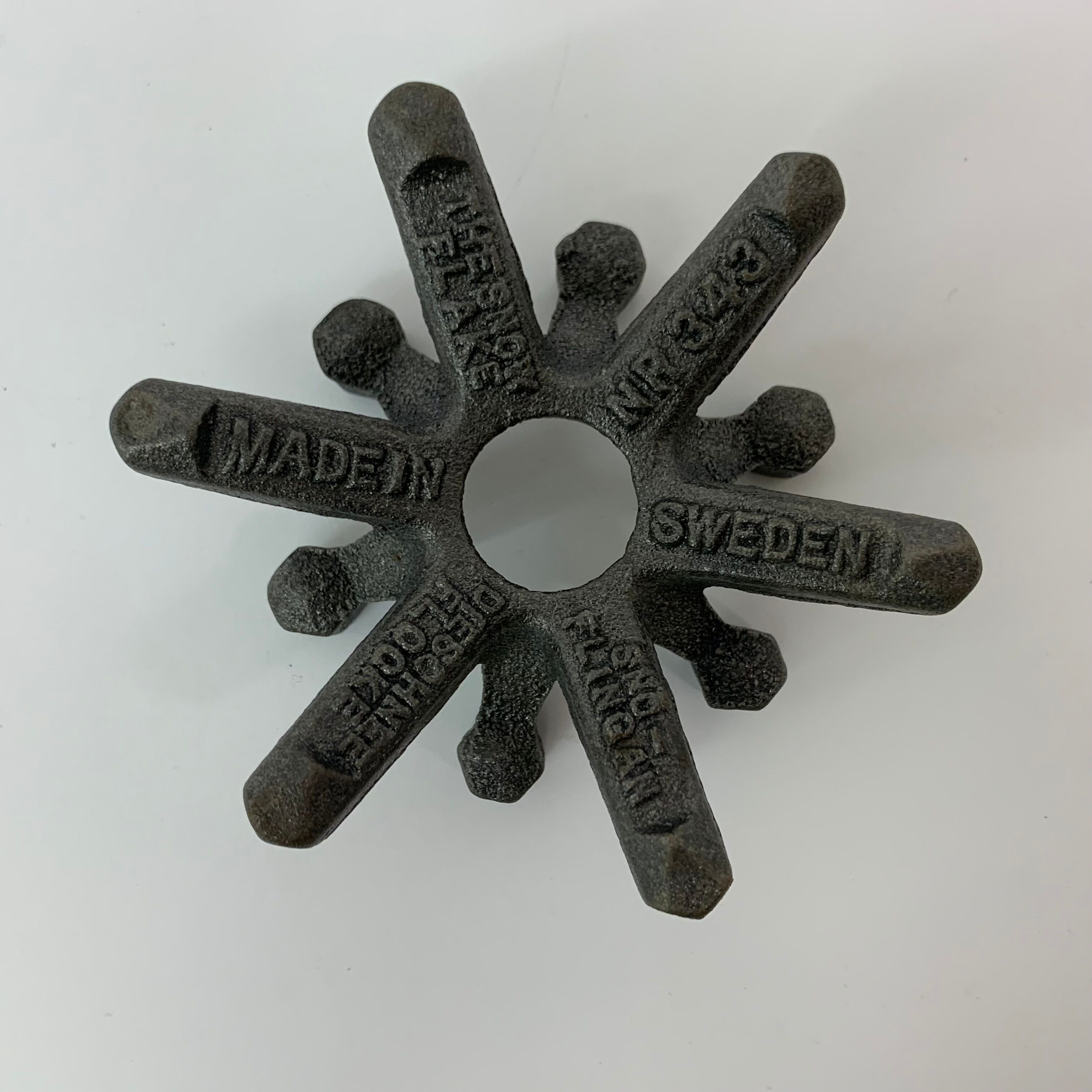 Mid-century design Swedish candle holder , 1960's