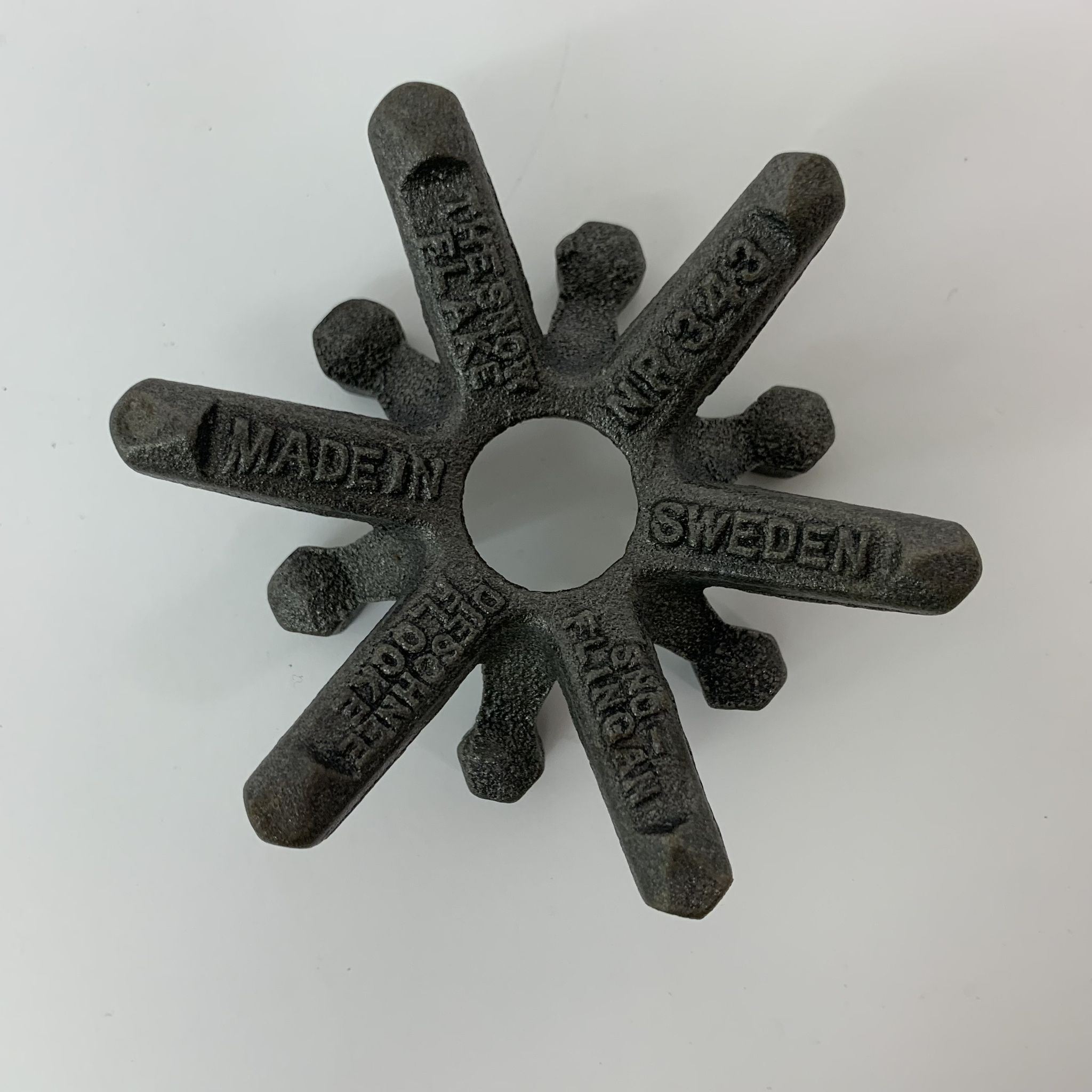 Mid-century design Swedish candle holder , 1960's