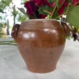Antique stoneware pot