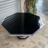 Black table