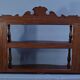 Mahogany Wall Shelf, Louis-Philippe Period – Mid-19th Century