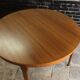 Vintage dining expandable room table