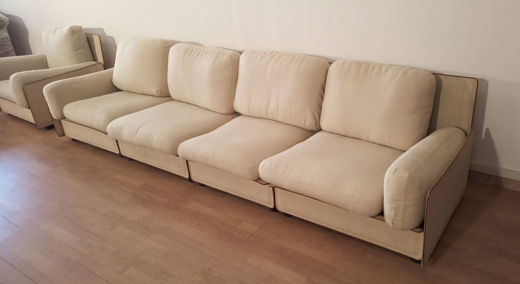Canapé modulable de Riccardo Arbizzoni pour Zanotta 1978. Modèle Redifiori lot de 5