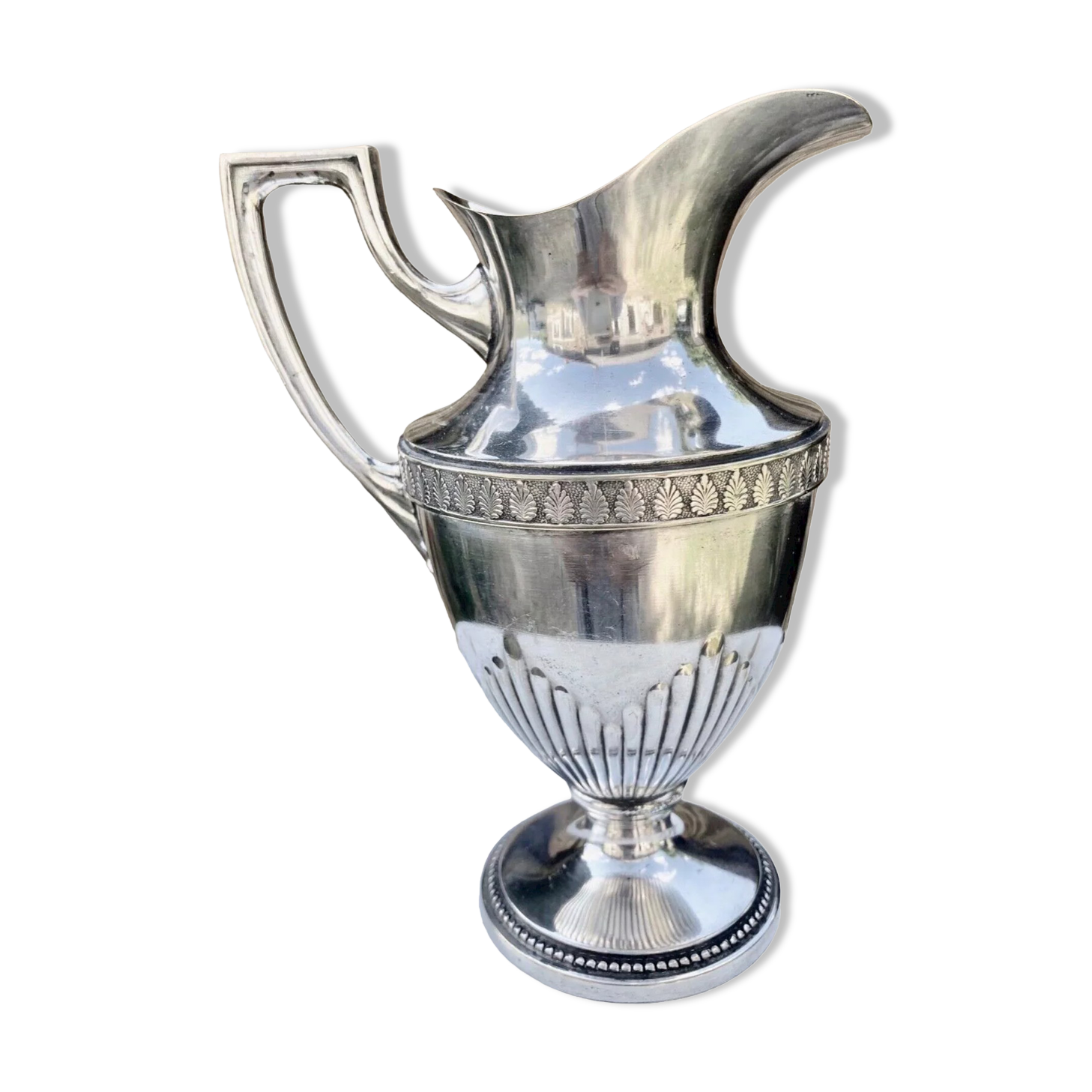 Milk jug Silver Milk Jug Empire style - stamped WMF and punch