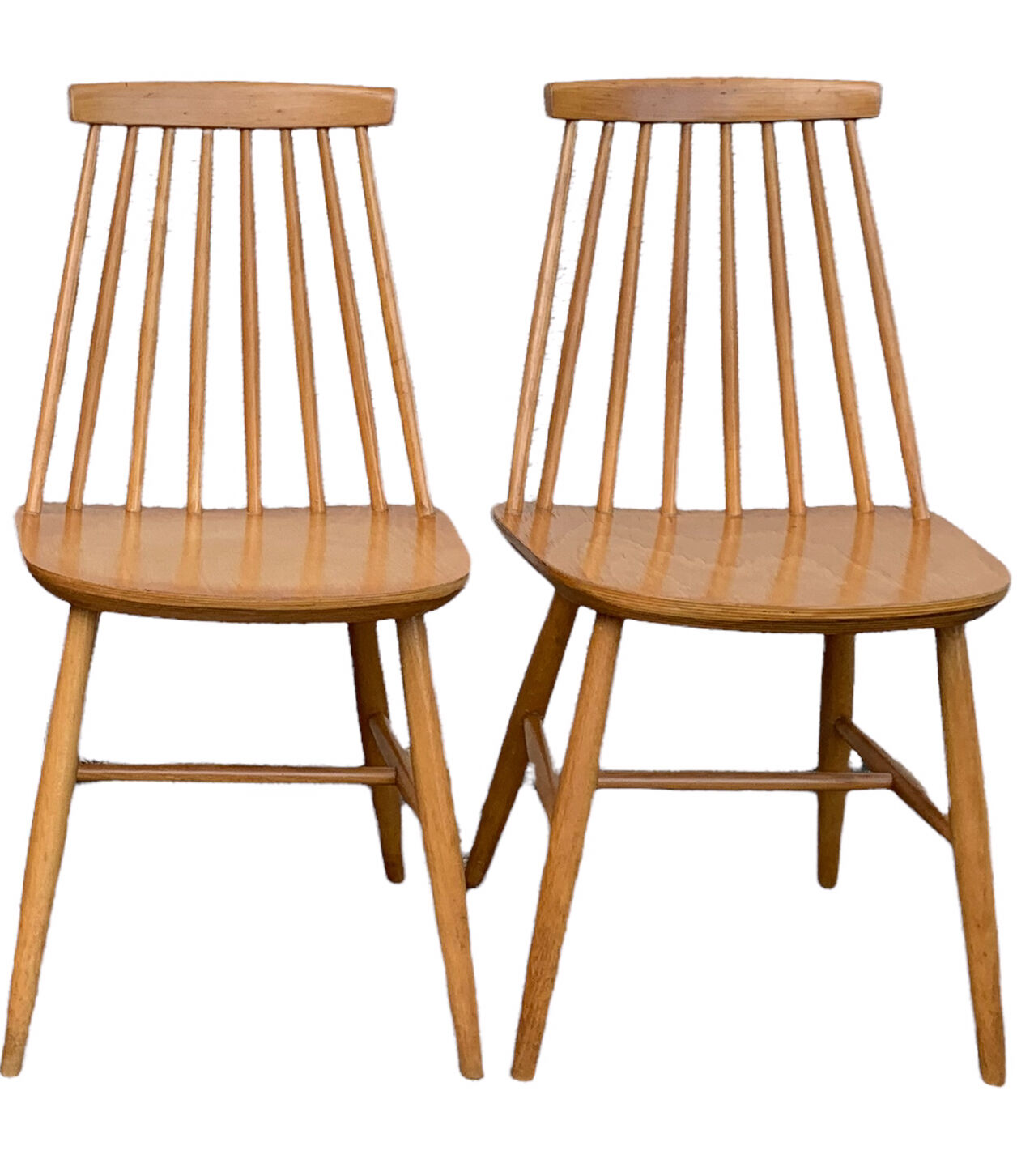 Chaises scandinaves Pinnstol ZPM Radomsko 1950
