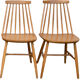 Scandinavian chairs Pinnstol ZPM Radomsko 1950