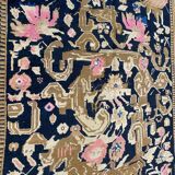 Ancient Caucasian carpet Karabagh 123x190 cm