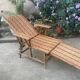 Rattan lounge chair