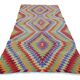 Vintage Turkish kilim handwoven 162x285 cm