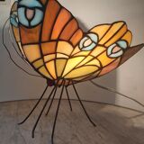Vintage Tiffany butterfly lamp