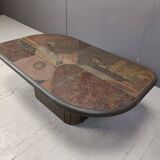 Paul Kingma attributed coffee table, 1980s