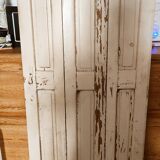3-leaf Parisian shutter in pitch pine