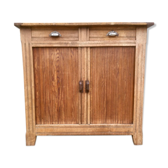 Old parisian buffet sliding doors