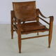 Sixties safari chair by Aage Bruun & son Denmark
