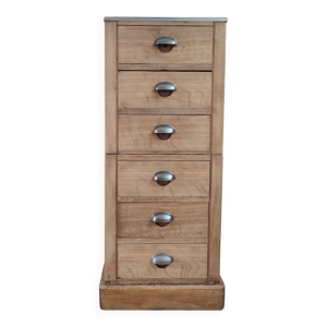 Meuble de métier vintage - tiroirs