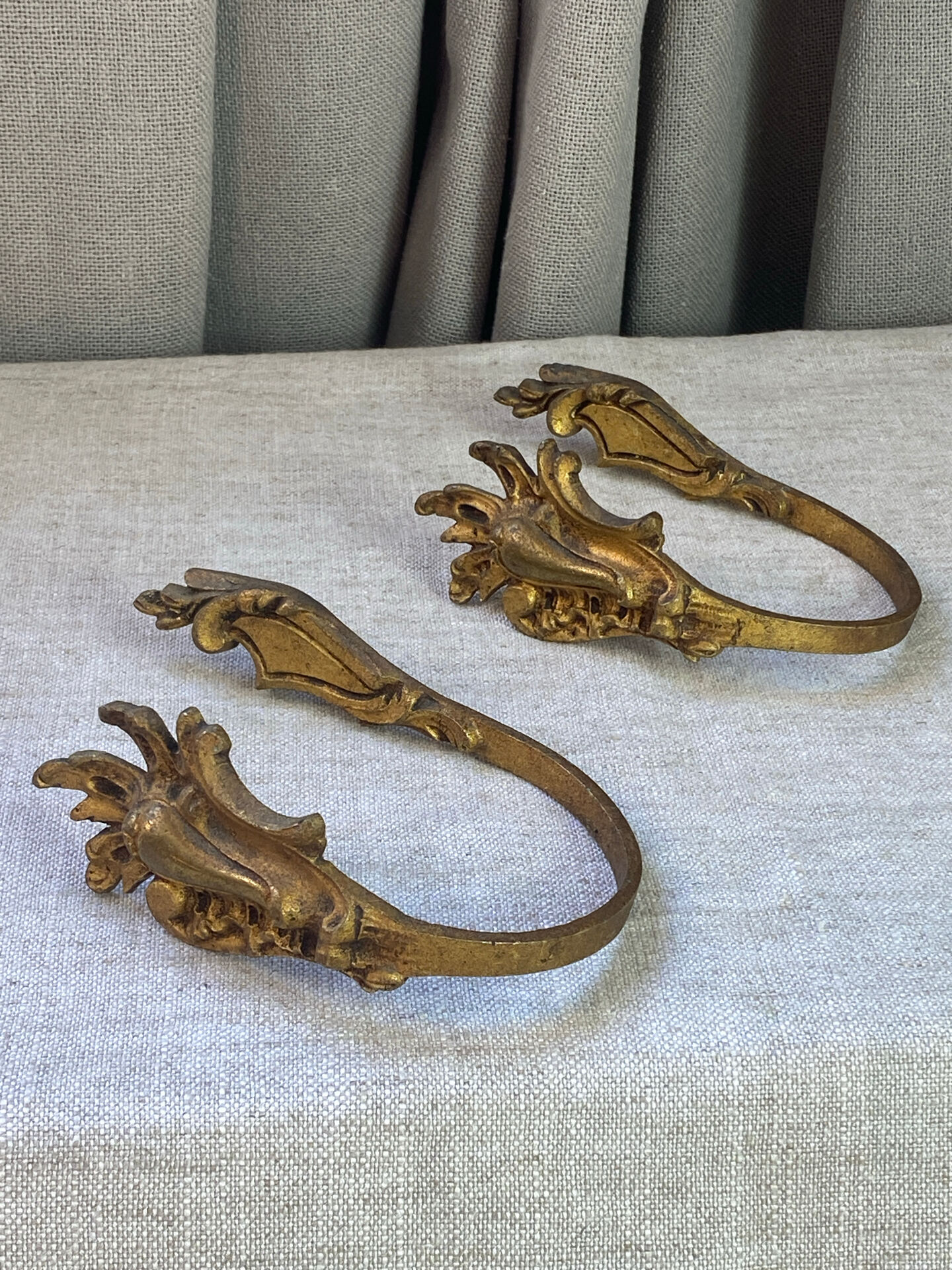 Bronze coat hooks
